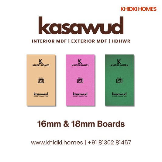 High-Quality HDMR Boards in Bangalore: Kasawud HDMR Boards by Khidki Homes