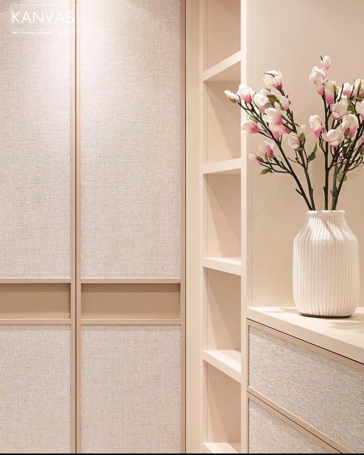 off white liner laminate