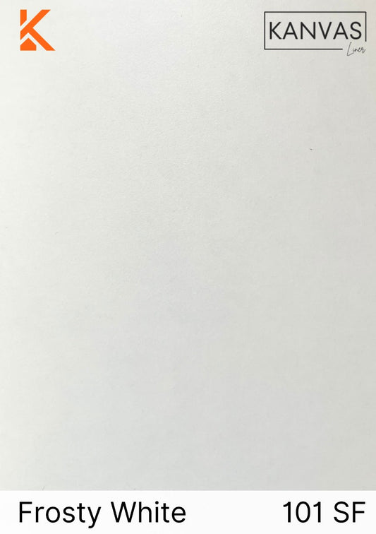 Kanvas Liner - 101 SF - Frosty White - 8ft x 4ft