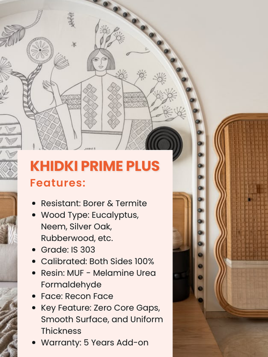 KHIDKI Prime Plus Calibrated MR Plywood