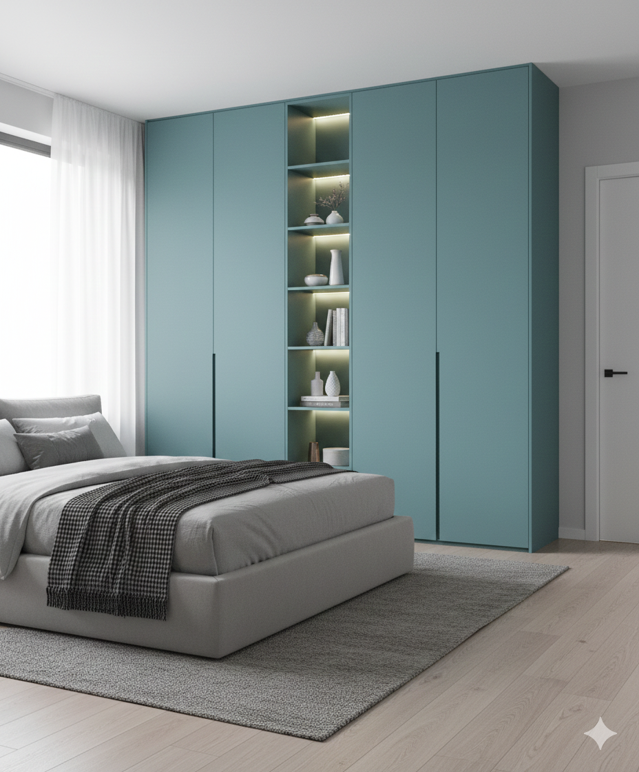 Khidki Trendsetter 1mm Laminates - 10020 - Lagoon Blue