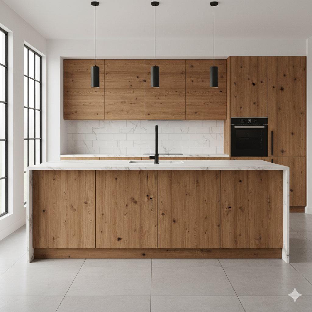 Khidki Trendsetter 1mm Laminates - 30026 - Natural Oak