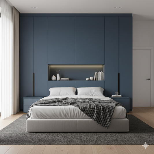 Khidki Trendsetter 1mm Laminates - 10021 - Azure Deep