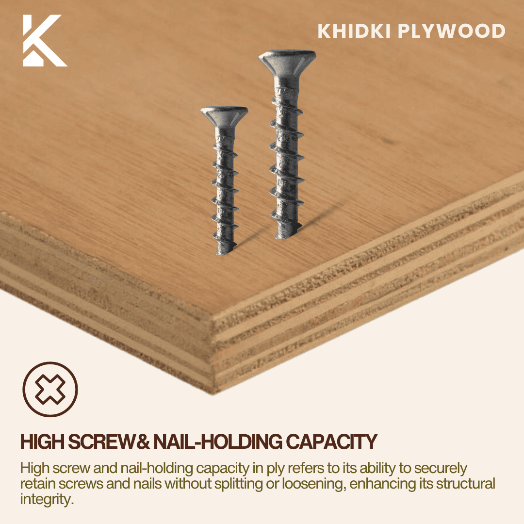 Nail and Screw Holding Capacity in Indian Plywood: An In-Depth Analysis