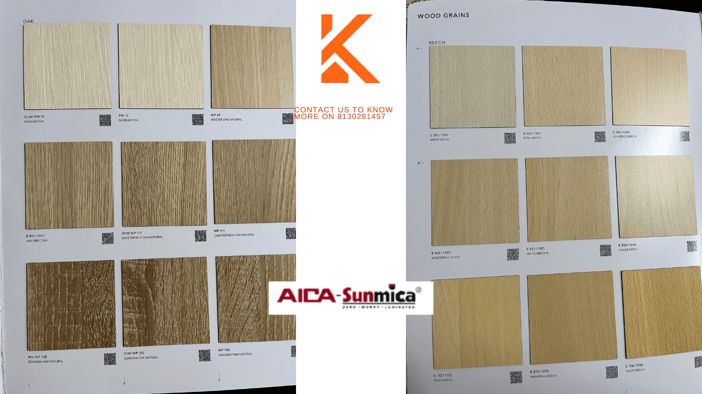 AICA Sunmica 0.8mm Laminates in Bangalore