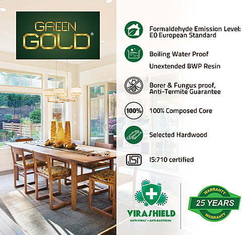 19mm green gold plywood bangalore