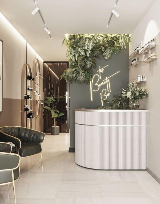 luxury salon interior design ideas