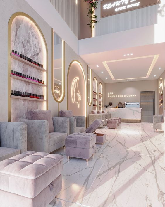 luxury salon interior design ideas