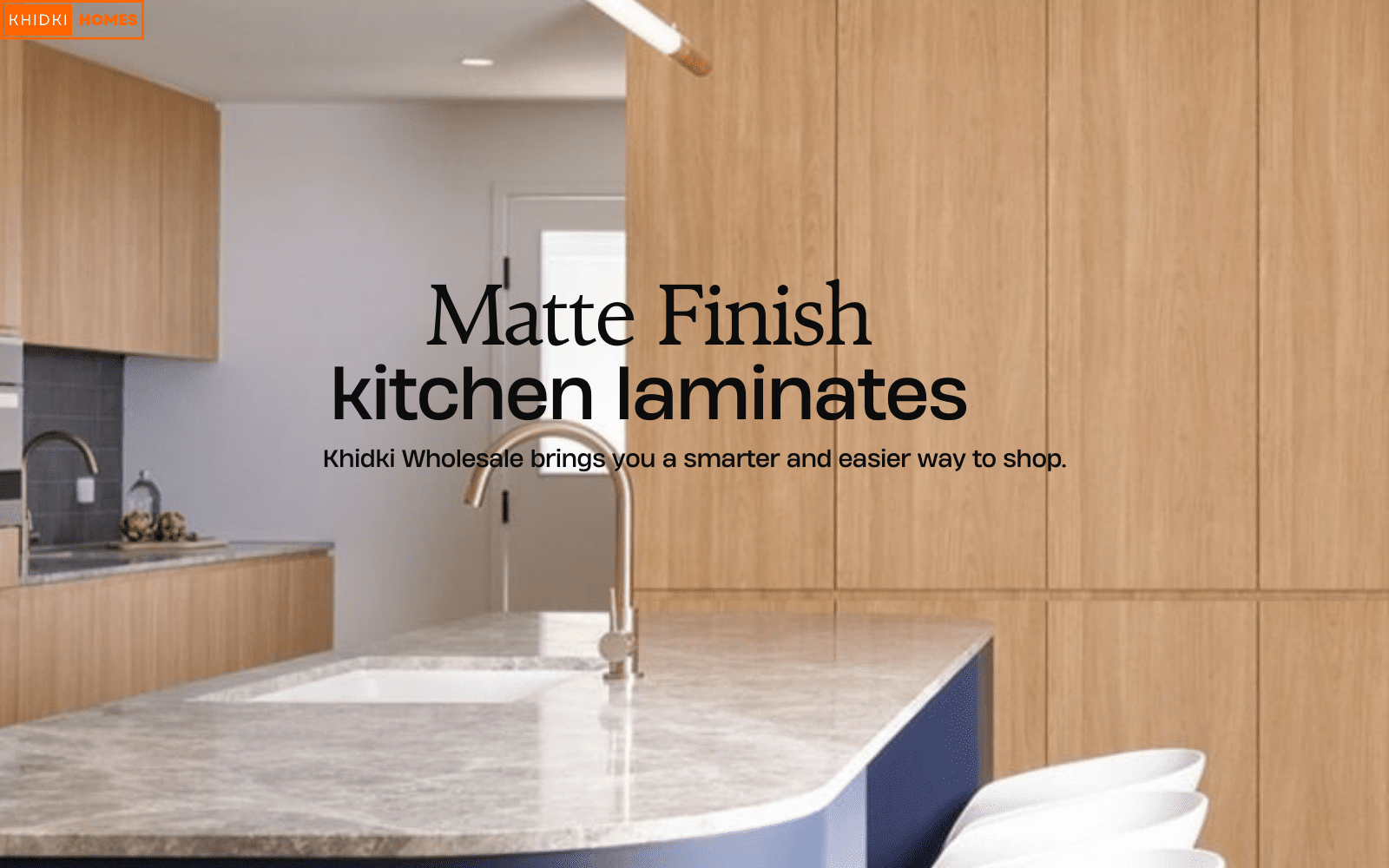 wooden laminates kitchen ideas