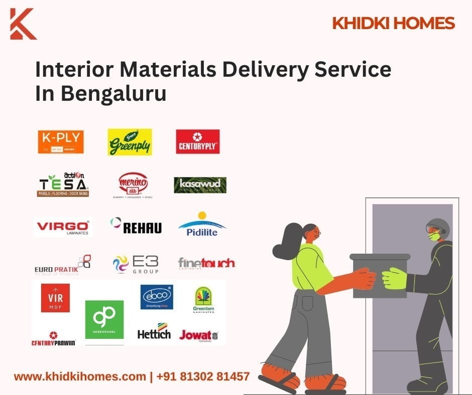 interior materials online delivery service bengaluru