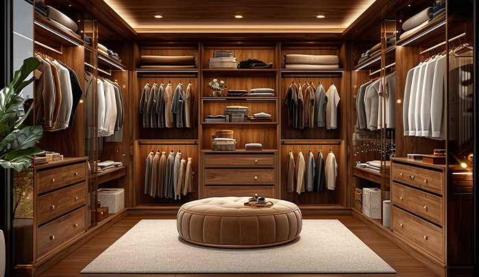 Why Designers in Hyderabad Are Switching to Fabric-Textured Laminates for Wardrobes