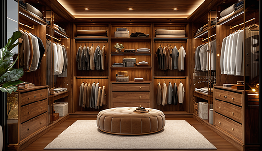 Why Designers in Hyderabad Are Switching to Fabric-Textured Laminates for Wardrobes