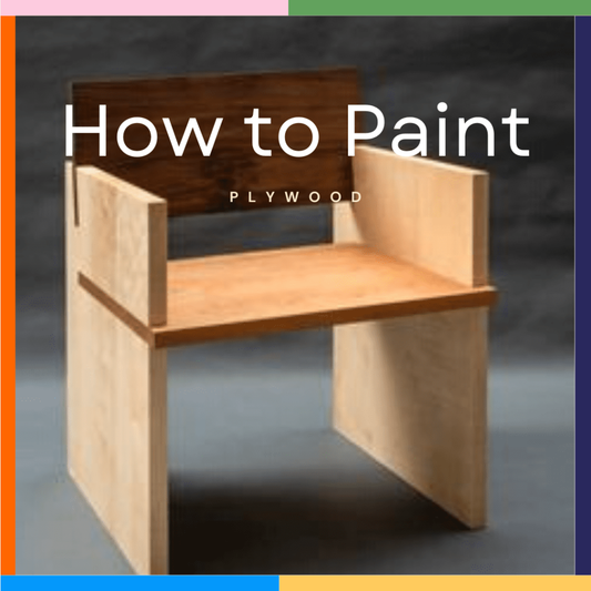 How to Paint Plywood- A step by step guide