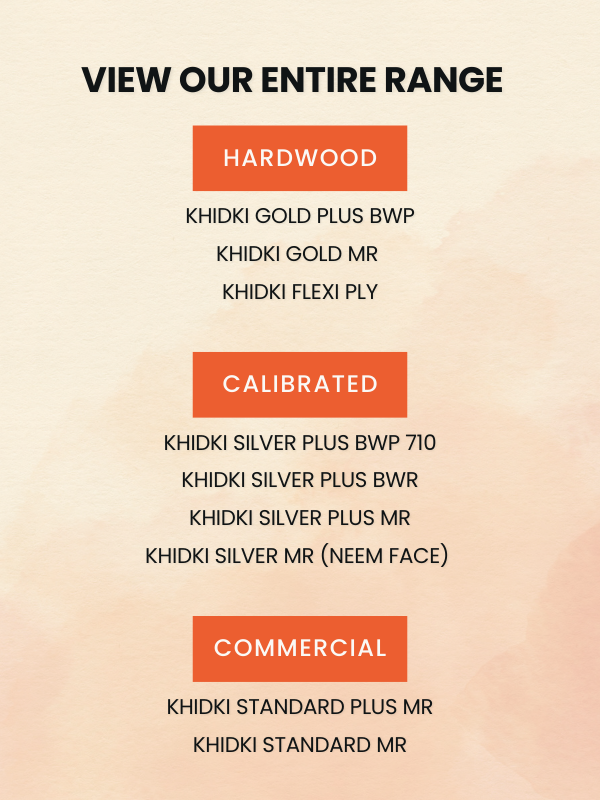 KHIDKI Gold MR Plywood