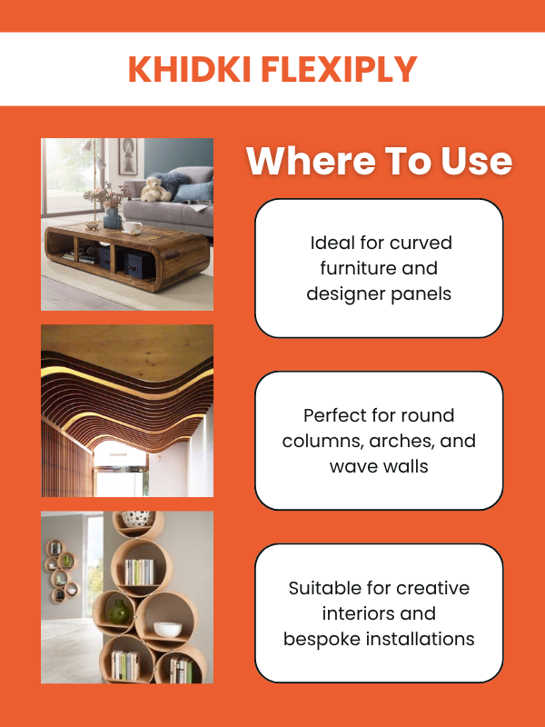 KHIDKI Flexi Plywood (Imported) - 8ft x 4ft