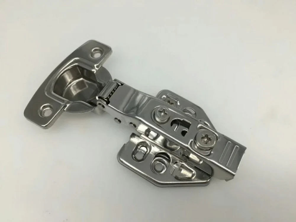 Kyzen 3D Clip On Hinges Nickel Finish (Soft Close)
