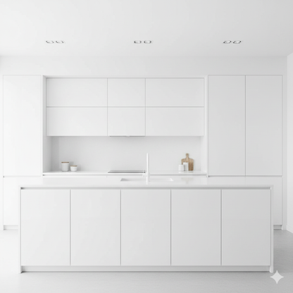 Khidki Trendsetter 1mm Laminates - 10002 - Frosty White