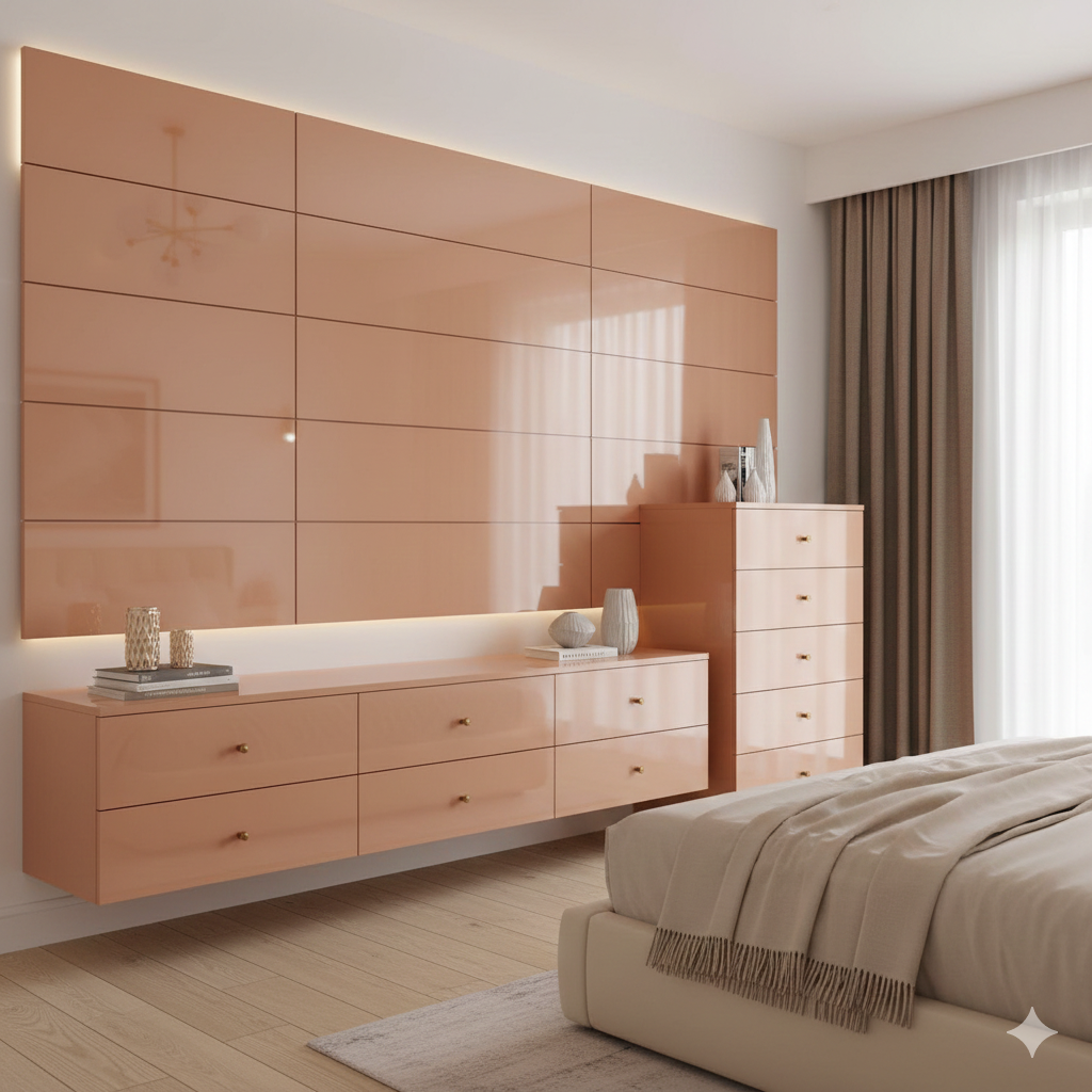 Khidki Trendsetter 1mm Laminates - 10017 - Peach Sandstone