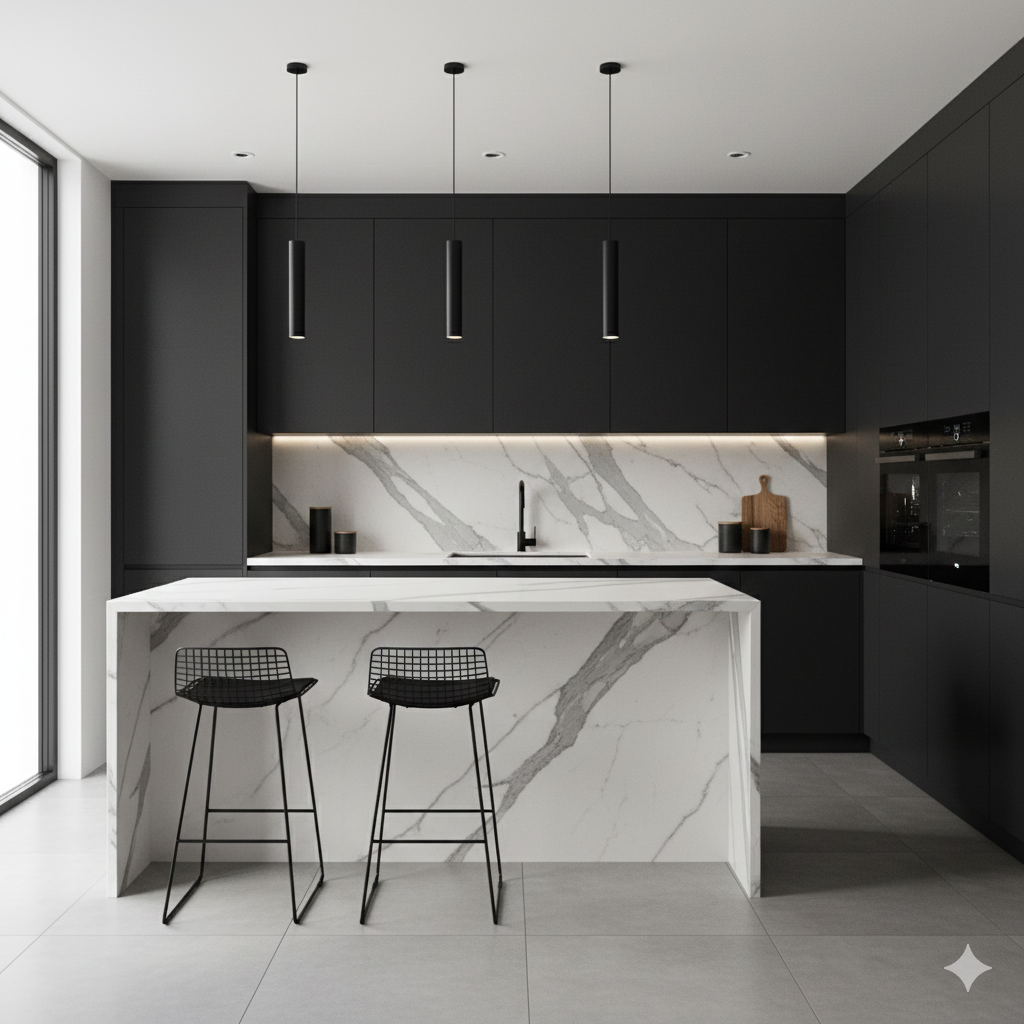 Khidki Trendsetter 1mm Laminates - 30014 - Statuario Vein