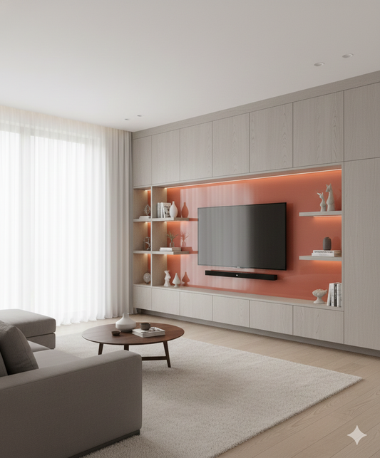 Khidki Trendsetter 1mm Laminates - 10018 - Terracotta Rouge