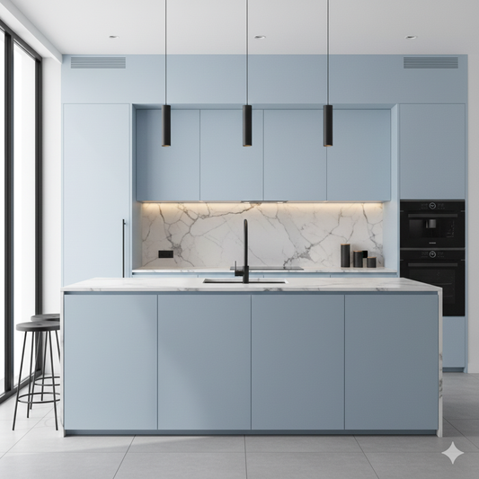 Khidki Trendsetter 1mm Laminates - 22002 - Celeste Blue