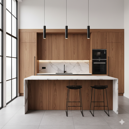 Khidki Trendsetter 1mm Laminates - 30021 - Golden Teak