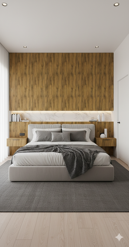 Khidki Trendsetter 1mm Laminates - 30027 - Sahara Teak I
