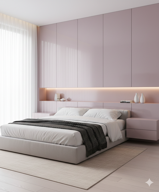 Khidki Trendsetter 1mm Laminates - 10026 - Blush Pink