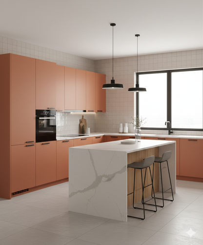 Khidki Trendsetter 1mm Laminates - 10018 - Terracotta Rouge