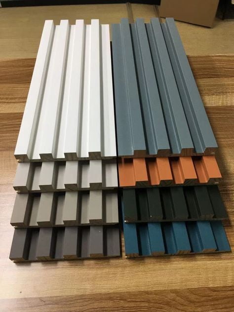 mdf louvers 3d wall panels