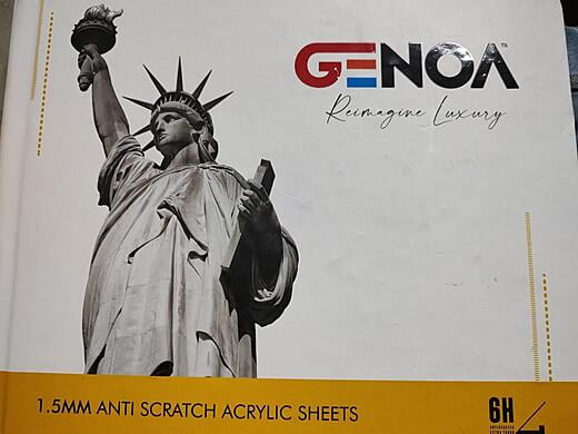 Genoa Acrylic Laminates 1.5mm