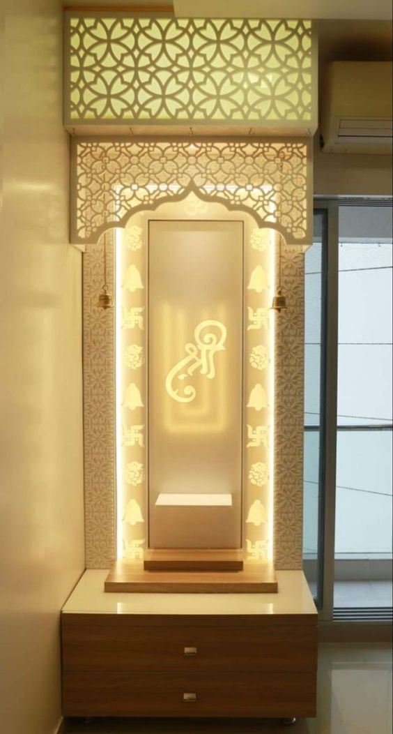 Corian Backlit Temple