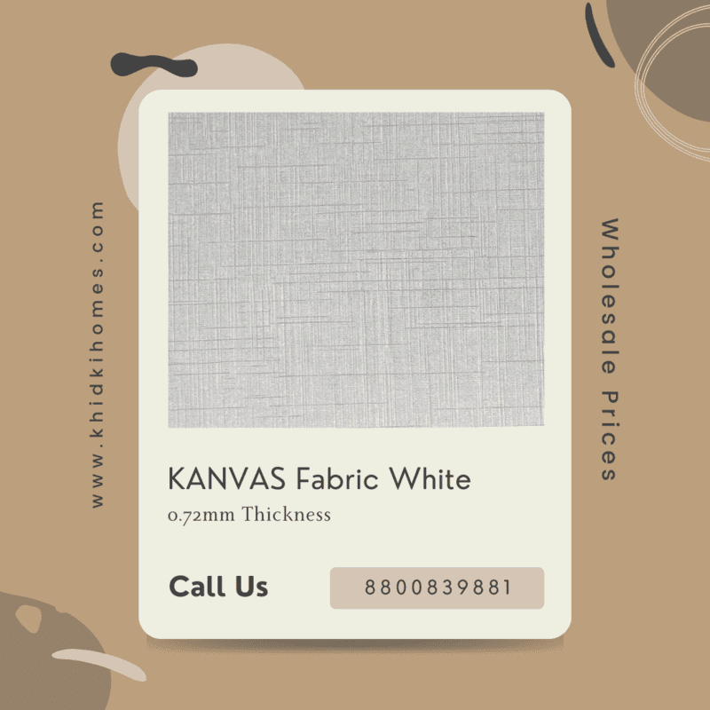 Kanvas Liner 0.72mm - Fabric White 301 SF