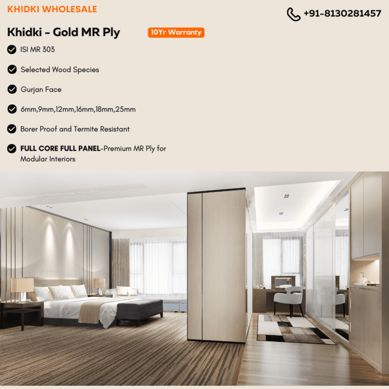 K-Ply Gold Plus BWP 16mm 8x4 - Gurjan Face - Calibrated