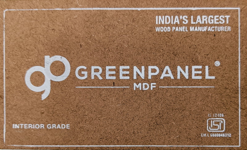 GreenPanel MDF Interior Grade 18mm 8x4